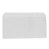 Maxbell 10 Binder Pocket A6 6-Ring Document  Notebook Binder Loose Leaf Bags Three