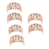 Max Semi-arch alloy decorative buckle pearl arch