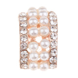 Max Semi-arch alloy decorative buckle rhinestone arch