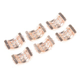 Max Semi-arch alloy decorative buckle rhinestone arch