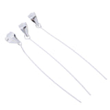Maxbell 3pcs Pendant Clasp Buckle Connectors for Necklace DIY  silver