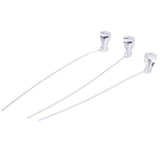Maxbell 3pcs Pendant Clasp Buckle Connectors for Necklace DIY  silver