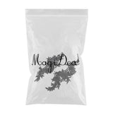 Maxbell 1 Pair Sew On Dress Flower Embroidered Patch Sew Motif Applique  15x40cm