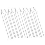 Max 10Pcs Antique Alloy Hair Pin Sticks Chinese Hair Clips Bridal Wedding Silver
