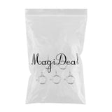 Max 5pcs Spring Rings Clasps Jewelry Making Connectors Clasps 5mm Silver