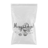 Max 10 Pieces Blank Brooch Settings Lapel Pin Safety Hijab Pins Base 16mm Silver