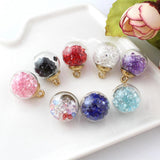 Maxbell 200pCS Plastic Half Round Shape Bell Beads Cap w/ Loop Findings 10mm White K