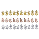 Maxbell 30Pcs Assorted Color Leaf Branches Charms Pendants Jewelry Making Findings
