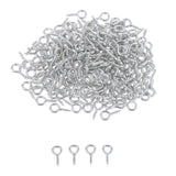 Max 200set Iron Screw Eye Pins Hook Bail Peg Pendants Charms Connectors 4x8mm 1