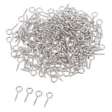 Max 200set Iron Screw Eye Pins Hook Bail Peg Pendants Charms Connectors 5x12mm 1