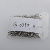 Max 200set Iron Screw Eye Pins Hook Bail Peg Pendants Charms Connectors 5x12mm 1