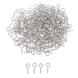 Max 200set Iron Screw Eye Pins Hook Bail Peg Pendants Charms Connectors 5x12mm 1