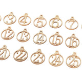 Maxbell 25x Wood Numbers in Lantern Shapes Wooden Hanging Ornaments Pieces for Wedding Centerpiece, DIY Wood Arts Project, Table Scatters, Country Style Decor