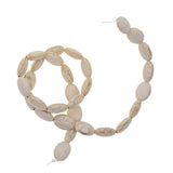 Maxbell 14x10mm Smoothly oval Loose cobblestone beads strand