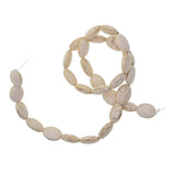 Maxbell 14x10mm Smoothly oval Loose cobblestone beads strand