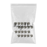 Max 20x 16mm Square Blank Setting Base Pad Cuff Link DIY Wedding Formal Cufflink