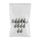 Max 10 Sets 24mm Bronze Filigree Pendant Pinch Clip Jewelry Bails Connectors