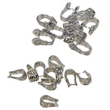 Maxbell 10pcs copper pinch Bails pendants charms clamp clip Jewelry DIY 18x10x10mm