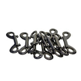 Maxbell 1 Pack Double End Gate Snap Hook Key Holder Alloy Clip Keychain  10 pieces