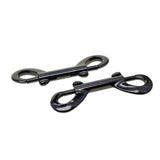 Maxbell 1 Pack Double End Gate Snap Hook Key Holder Alloy Clip Keychain  10 pieces
