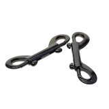 Maxbell 1 Pack Double End Gate Snap Hook Key Holder Alloy Clip Keychain  10 pieces
