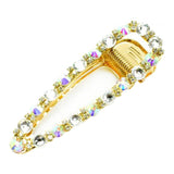 Max Sparkly Rhinestone Hair Clips Hairpins Barrettes Crystal Alligator Clips