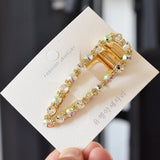Max Sparkly Rhinestone Hair Clips Hairpins Barrettes Crystal Alligator Clips