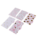 Max Gold Stamping Index Dividers Tabbed Paper Insert Planner Divider for A6 C