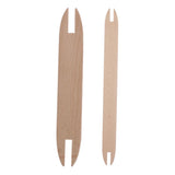 Max Beechwood weaving knitting shuttle stick needle shuttle DIY craft 15.3x2.5cm