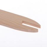 Max Beechwood weaving knitting shuttle stick needle shuttle DIY craft 15.3x2.5cm