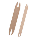 Max Beechwood weaving knitting shuttle stick needle shuttle DIY craft 15.3x2.5cm
