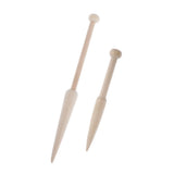 Max wooden weaving knitting shuttle stick needle shuttle DIY tool 165mm 7cm