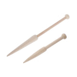 Max wooden weaving knitting shuttle stick needle shuttle DIY tool 165mm 7cm