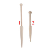 Max wooden weaving knitting shuttle stick needle shuttle DIY tool 165mm 7cm