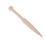 Max wooden weaving knitting shuttle stick needle shuttle DIY tool 165mm 16.5cm