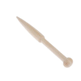 Max wooden weaving knitting shuttle stick needle shuttle DIY tool 165mm 16.5cm