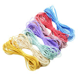 Maxbell 2mm Colorful Elastic Hairband Ponytail Holder DIY Hair Ties Materials 35m