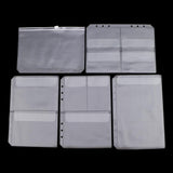 Max 10x Binder Pocket A5 6-Ring Document Notebook Binder Loose Leaf Bags