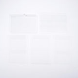 Max 10x Binder Pocket A5 6-Ring Document Notebook Binder Loose Leaf Bags