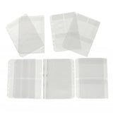 Max 10x Binder Pocket A5 6-Ring Document Notebook Binder Loose Leaf Bags