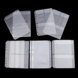 Max 10x Binder Pocket A5 6-Ring Document Notebook Binder Loose Leaf Bags