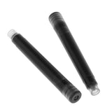 Maxbell 100Pieces Fountain Pen Ink Cartridges Ink Pen Refills Stationery Black 3.4mm