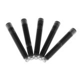 Maxbell 100Pieces Fountain Pen Ink Cartridges Ink Pen Refills Stationery Black 3.4mm