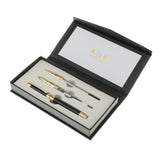 Maxbell 3Pc/Set Fountain Ink Pen Nib Pen Calligraphy Office School Stationery Black