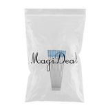 Maxbell 10pcs/Pack Metal Ballpoint Pen Refills Ink Ball Point Pen Replacement blue