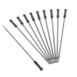 Maxbell 10pcs/Pack Metal Ballpoint Pen Refills Ink Ball Point Pen Replacement black