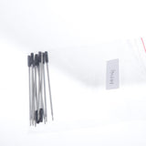 Maxbell 10pcs/Pack Metal Ballpoint Pen Refills Ink Ball Point Pen Replacement black
