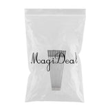 Maxbell 10pcs/Pack Metal Ballpoint Pen Refills Ink Ball Point Pen Replacement black