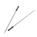 Maxbell 10pcs/Pack Metal Ballpoint Pen Refills Ink Ball Point Pen Replacement black