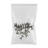 Maxbell 20Pcs Blank 12mm Round Bezel Glue Base Cup Cuff Links DIY Cufflink Bronze